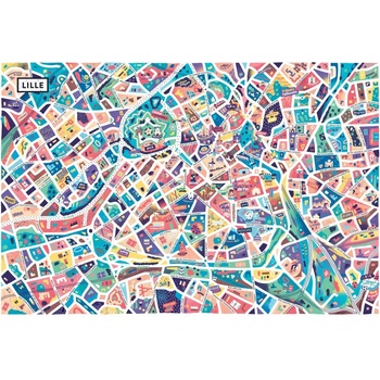 Grafika - Puzzle Lille, France - 1 000 piese