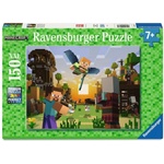 Ravensburger Пъзел Ravensburger от 150 XXL части - Minecraft: Строителство и Приключения (12004177) - baby