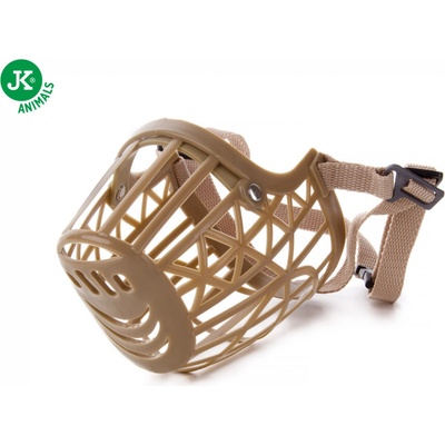 JK ANIMALS náhubok plast s nylonovým zapínáním č. 6