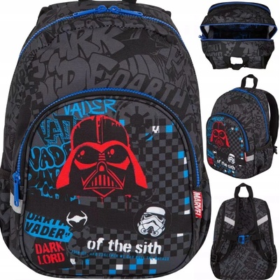 Predškolský batoh CoolPack Star Wars čierny, jednokomorový, 10 l