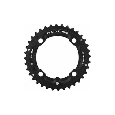 Prevodník 36z SunRace CRMS66.36 2x10 4 diery ALU