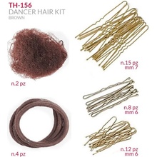 TECH DANCE HAIR KIT BROWN TH156