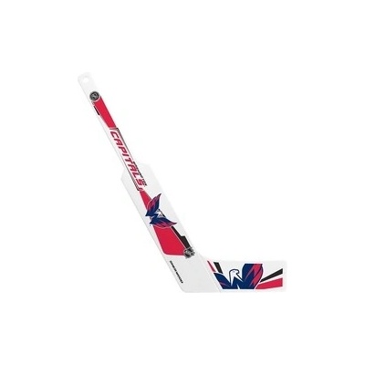 Brankářská mini hokejka NHL Washington Capitals Strana Rovná