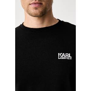 Karl Lagerfeld тениска мъжка от памук с еластан (563235.755781) - answear - 101,68 лв