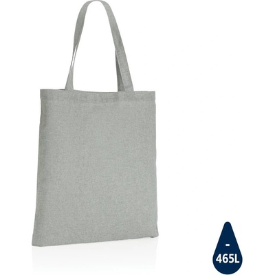 Taška Impact zo 145g recyklovanej bavlny AWARE™, sivá