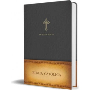 Biblia Católica En Espa? ol. Símil Piel Negro, Tama? o Compacto / Catholic Bible. Spanish-Language, Leathersoft, Black, Compact (ISBN: 9781644731628)