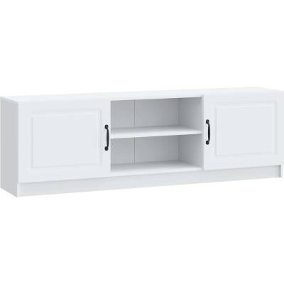 vidaXL ТВ шкаф Бяло 150 x 31 x 47 см Инженерна дървесина (895835)