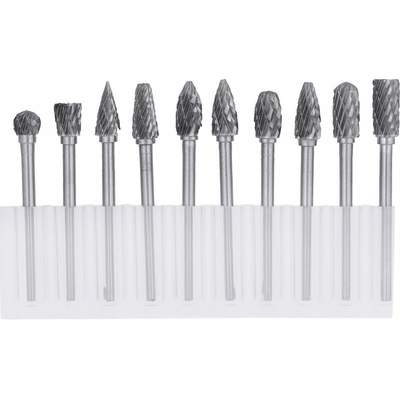 10 KS ROTAČNÝCH PILNÍKOV NA KOV FRÉZY 6MM x 3MM