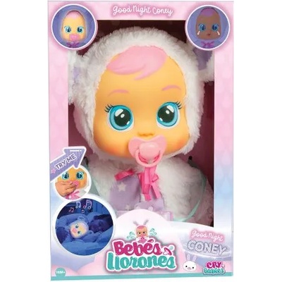 IMC Toys Кукла Плачеща Крайбейби Лека нощ CRYBABIES Coney 93140