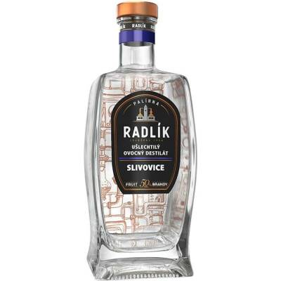 Radlík Slivovice Silná 50% 0,5 l (holá láhev)