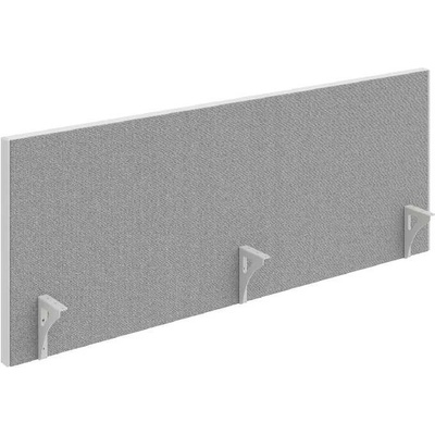 Office Pro Paraván Akustik na hranu 160 cm + 2 x SK - TPA H 1600 SK 2 šedá
