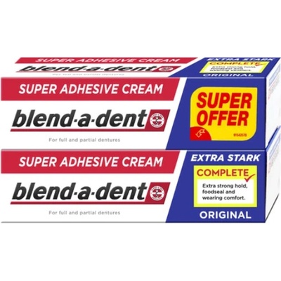 Blend-a-Dent fixační krém 2 x 40 g Plus – Zbozi.Blesk.cz