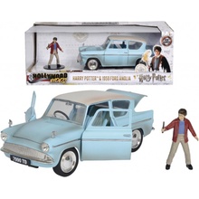 Jada Harry Potter Auto Ford Anglia 1959 s figurkou Harryho Pottera 1:24