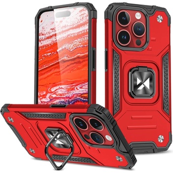 Wozinsky Кейс Wozinsky Ring Armor за iPhone 15 Pro, червен (KXG0072383)
