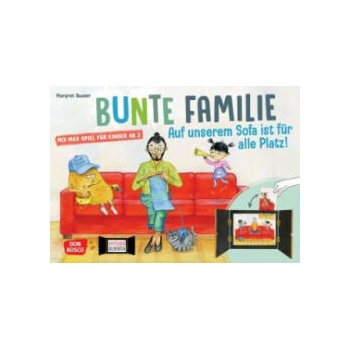 Bunte Familie: Auf unserem Sofa ist für alle PlatzMix-Max-Spiel für Kinder ab 2
