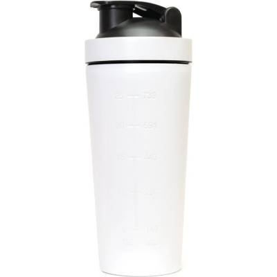GymBeam Šejker Steel White 750 ml