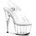Pleaser USA Pleaser Adore-708 Clr/Clr 37