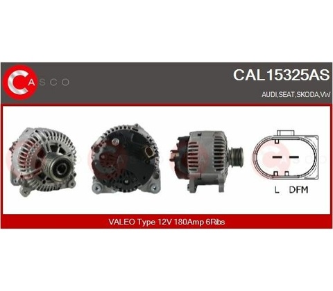 generátor CASCO CAL15325AS