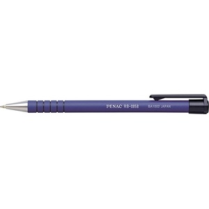 PENAC Химикалка, 0, 7 мм, с бутон, penac "rb-085b", синя ba1002-03f (ba1002-03f)
