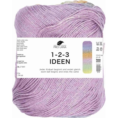 Pro Lana 1-2-3 Ideen 100g 315m bavlněná příze