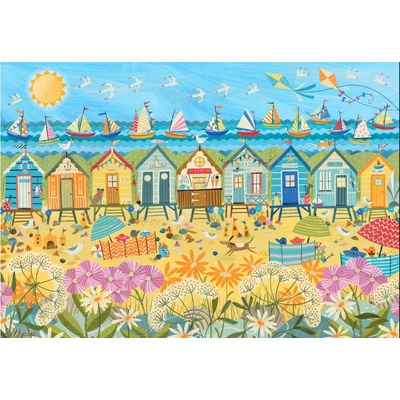 Pieces & Peace - Puzzle Beach Huts - 1 000 piese