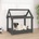 vidaXL 71x55x70 cm grey 822204