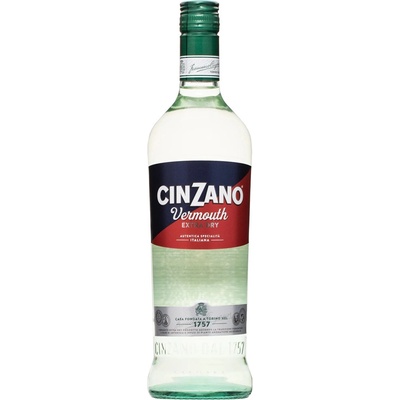 Cinzano Vermouth Extra Dry 18% 0,75 l (čistá fľaša)