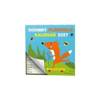 Rodinný plánovací nástěnný autor neuvedený 2027