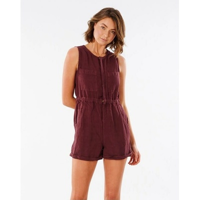 Rip Curl Panoma Romper Maroon