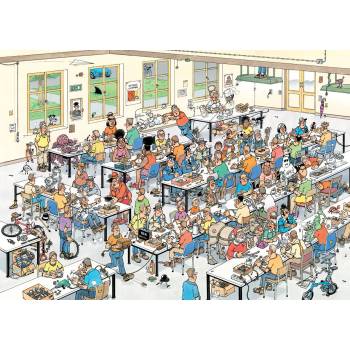 Jumbo - Puzzle Jan van Haasteren: Can we fix it? - 1 000 piese