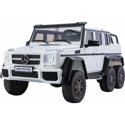 Mamido Elektrické autíčko Mercedes G63 6x4 24V bílá