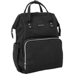 KikkaBoo Чанта за количка Kikkaboo - Siena, Black & Silver (31108020034)