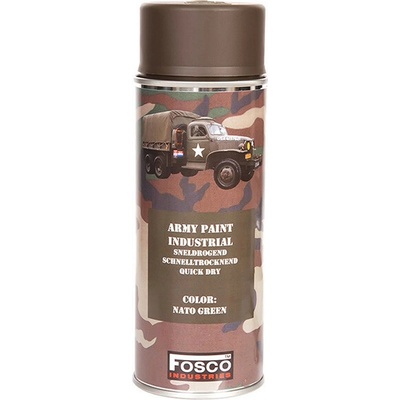 Fosco Army farba 400 ml zelená NATO