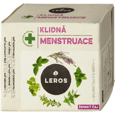 Leros Bylinný čaj Klidná menstruace 15 g