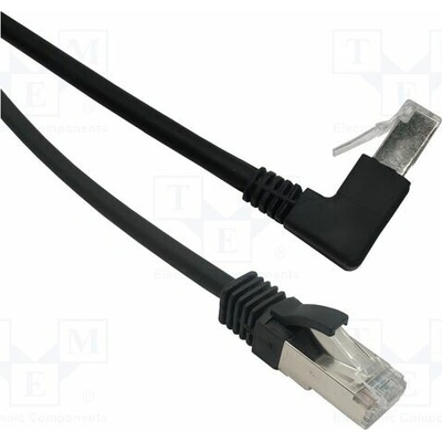 MCI 102149 Patch F/UTP Cat 6 lanko Cu 1m černý