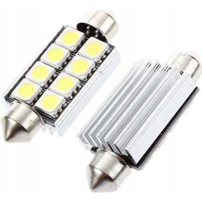 Rabel 42 mm Canbus 8 smd 5050 C5W C10W C15W SV8,5 bílá