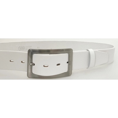 Penny Belts dámský kožený opasek 4200 bílý