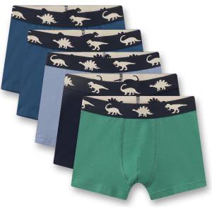 Sanetta Бельо Sanetta Boy's Set Shorts 5-Pack Briefs - Bottle Green - размер 116 (EU) (714-2025-0113)