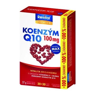 VITAR Koenzým Q10 100 mg 60 kapsúl