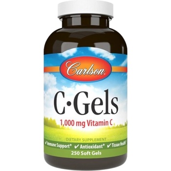 Image 1 of Carlson Labs C-Gel 1000 mg | Vitamin C [250 Гел капсули]