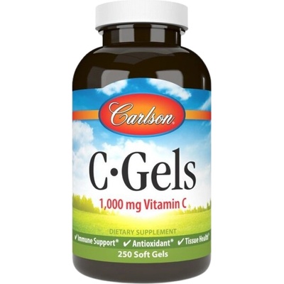 Carlson Labs C-Gel 1000 mg | Vitamin C [250 Гел капсули]