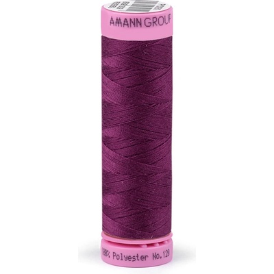 Polyesterové nitě návin 100 m Aspo Amann Varianta: 1062 Grape Royale, Balení: 5 ks