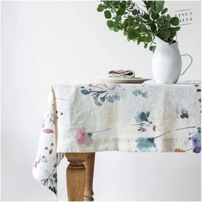 Ленена покривка за маса 140x140 cm - Linen Tales (LT-TC-140x140-WCL)