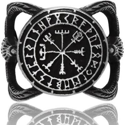 NNM пръстен Viking Vegvisir - SS8-723R