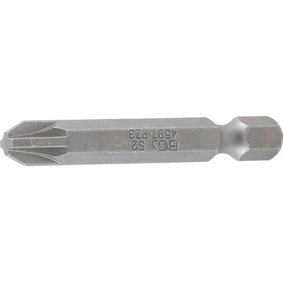 Bit BGS 50 mm pohon vnější šestihran 6,3 mm 1/4" křížový PZ3