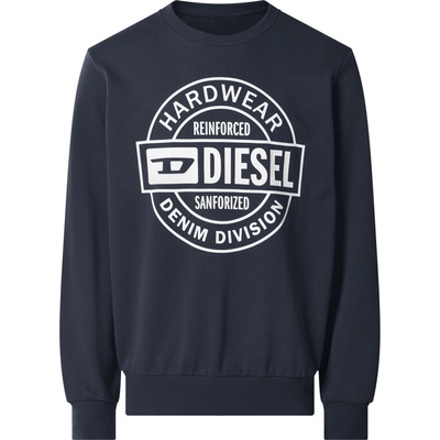 DIESEL mikina navy modrá