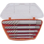 FORCE Комплект екстрактори за счупени болтове force 63005, 5 части