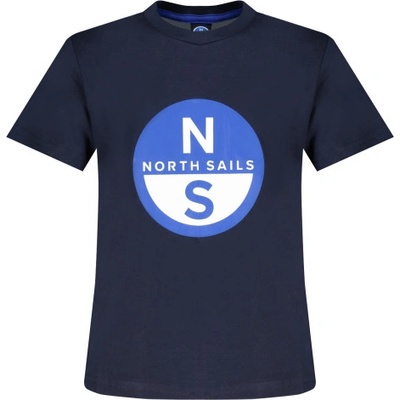 North sails Тениска с къс ръкав за деца north sails, Цвят Синьо (795046000_bl0802)