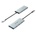 Vention USB-C - HDMI/USB 3.0x3/SD/TF/PD (0, 15 м сива алуминиева сплав) Докинг конектор