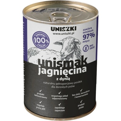Uniszki Unismak Lamb with pumpkin 400 g
